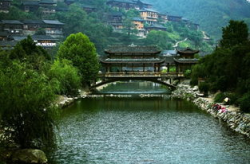 山水人家,山水画卷中的诗意家园